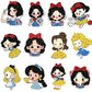 snow white diamond painting stickers kit