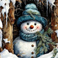 5D DIY Diamond Painting Kit - Full Round / Square - Snowman F