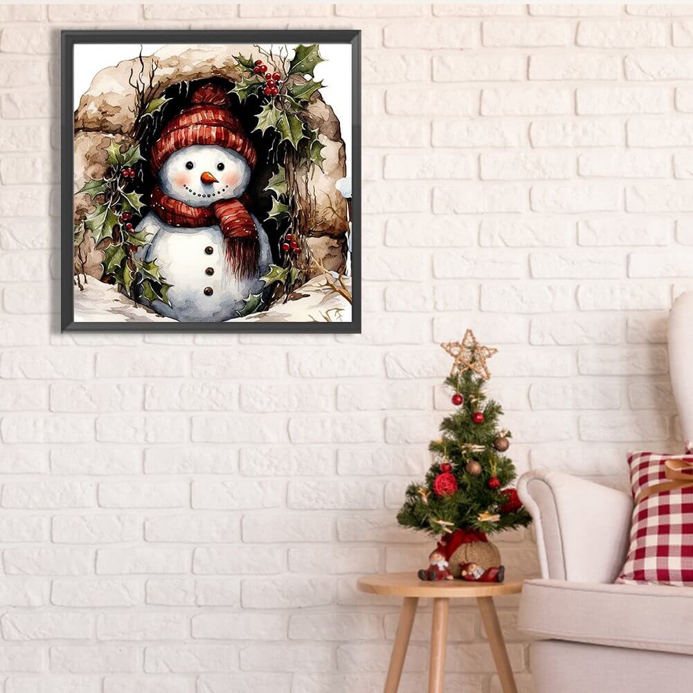 Snowman 5D DIY Diamond Painting Kit