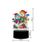 DIY Snowman Diamond Painting Led Table Lamp Ornament Size