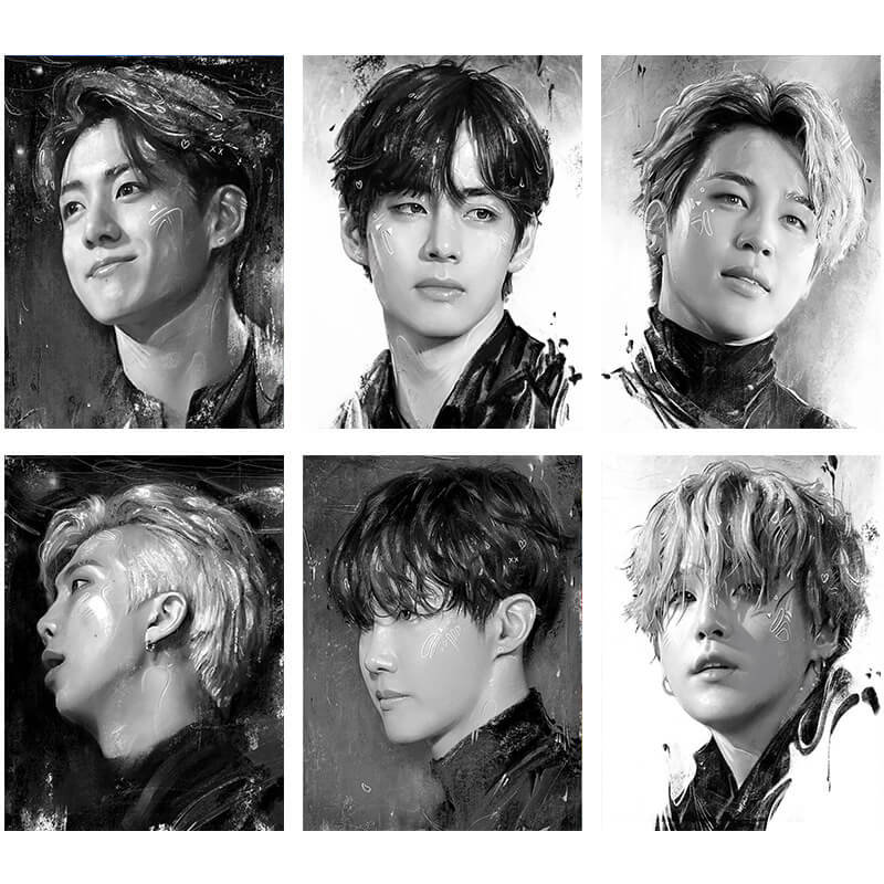 South Korea Idol diamond painting - Full Round / Square - BTS