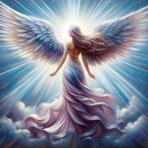 5D DIY Sparkling Angel Diamond Painting