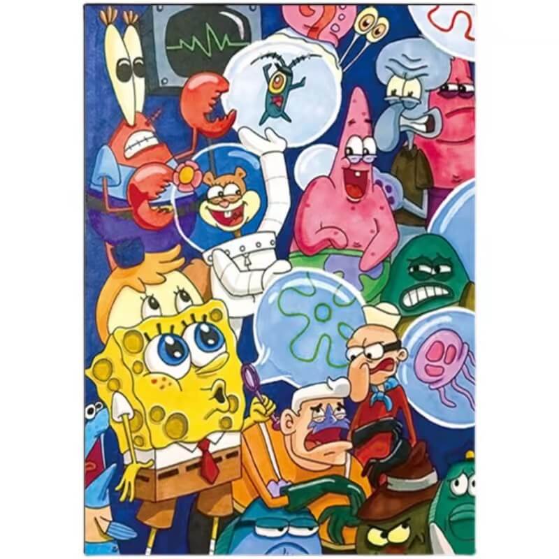 spongebob 5d diy diamond painting
