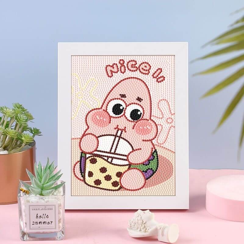 Cartoon Diamond Painting - SpongeBob SquarePants