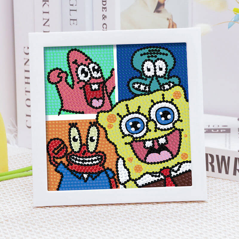 Cartoon Diamond Painting - SpongeBob SquarePants