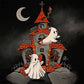 5D DIY Diamond Painting Kit - Full Round / Square - Spooky Castle