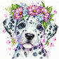 Spotted Dog 5D DIY Diamond Painting Kit