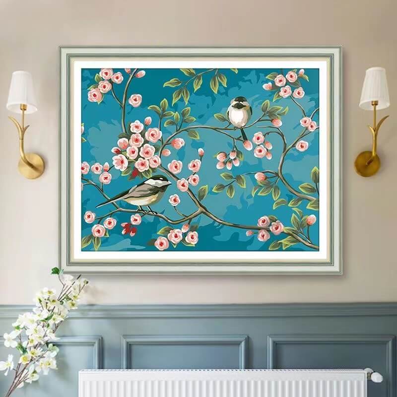 spring diamond painting kit blossom