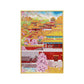 AB Square Drill Luxurious Polyester Cloth Diamond Painting Kits - Spring In The Forbidden City 70*90cm