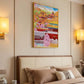 AB Square Drill Luxurious Polyester Cloth Diamond Painting Kits - Spring In The Forbidden City 70*90cm