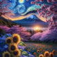  Spring View 5D DIY Diamond Painting Kit