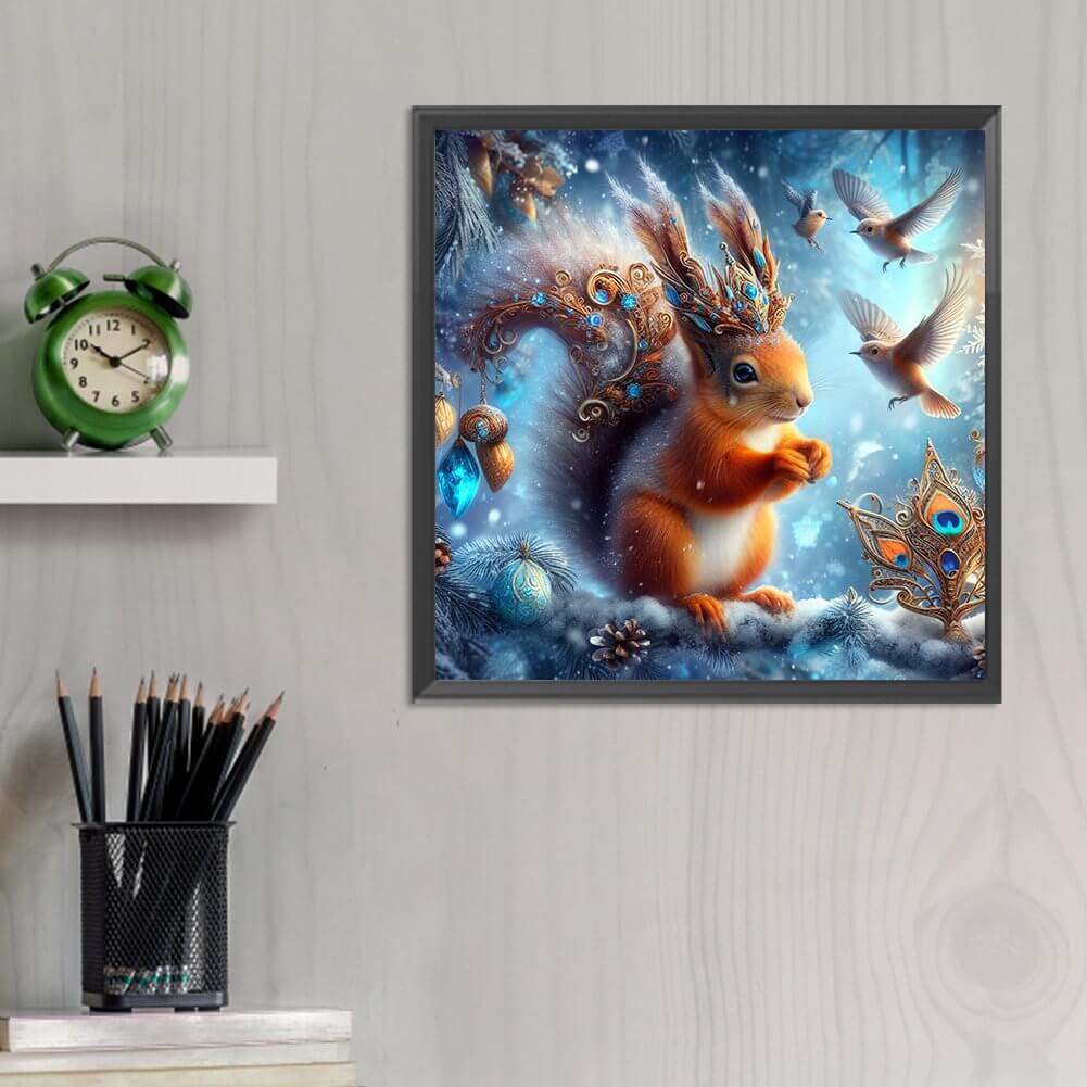 Squirrels 5D DIY Diamond Painting Kit