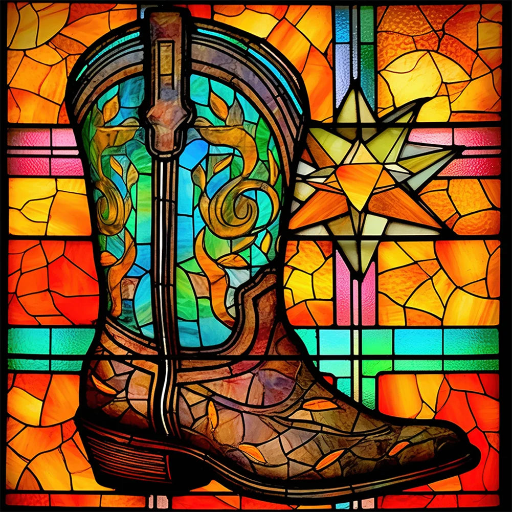 Diamond Painting - Full Round / Square - Stained Glass Chelsea