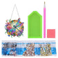 Stained Glasses Style Dragonfly Diamond Art Vintage Hanging Ornament Package