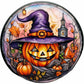 DIY Diamond Painting - Full Round / Square - Stained Glass Pumpkin