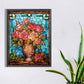 Stained Glass Rose Vase B Flower Diamond Painting
