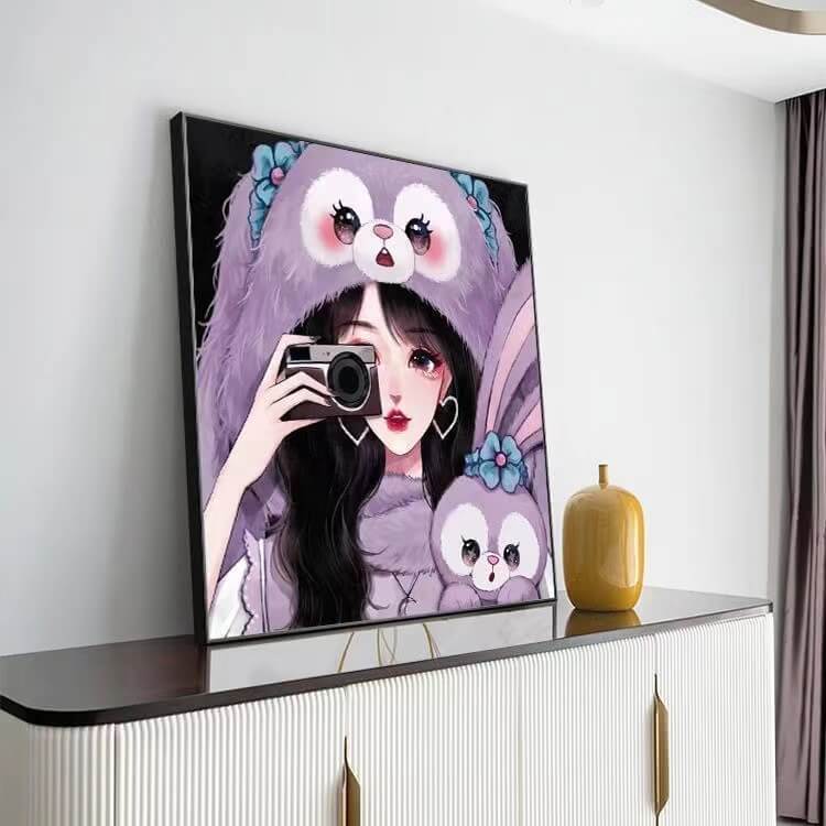 cartoon diy 5d diamond painting kit disney stellalou