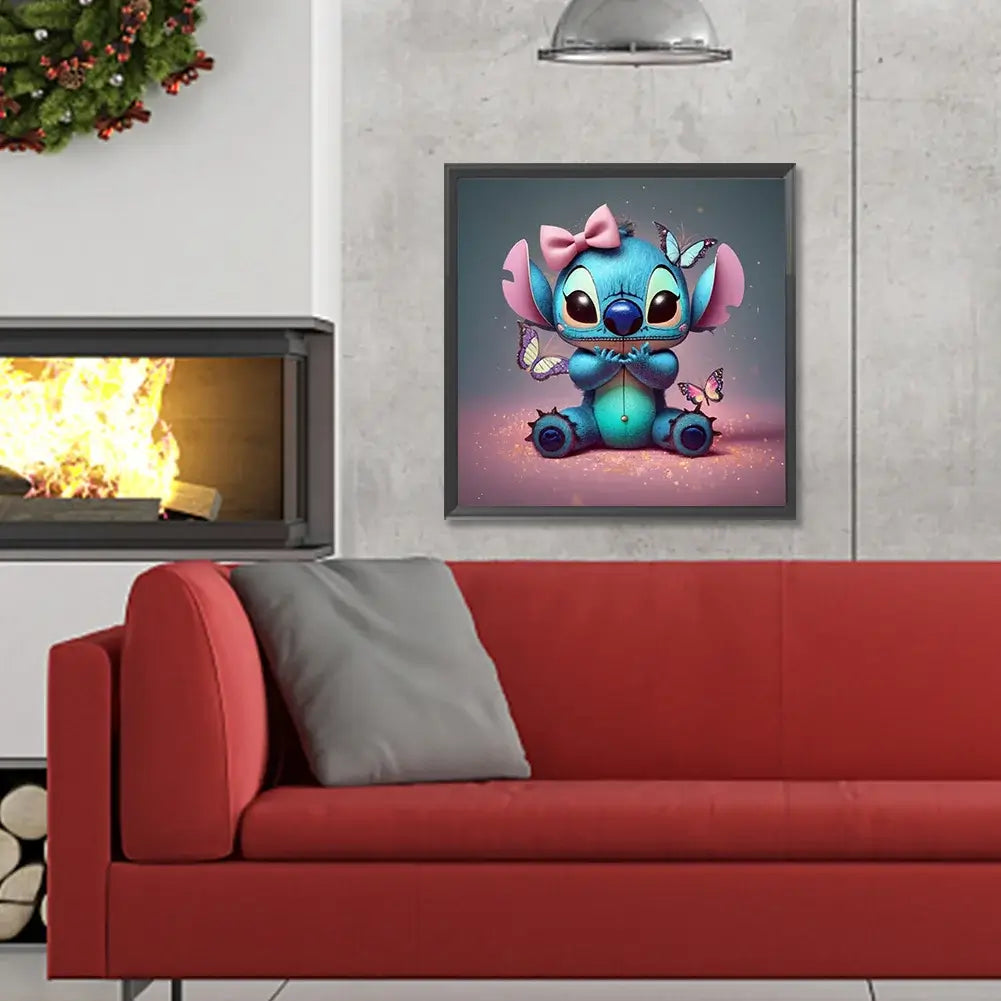 Stitch Butterfly E 5D DIY Diamond Painting Kit