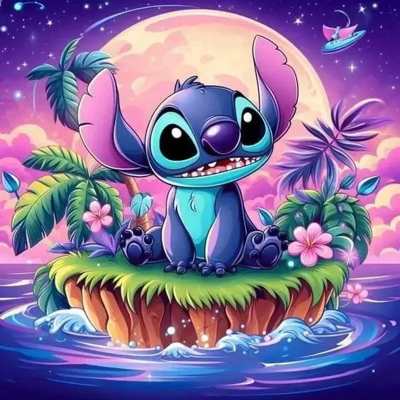 Stitch Cartoon Animation Diamond Painting Kit