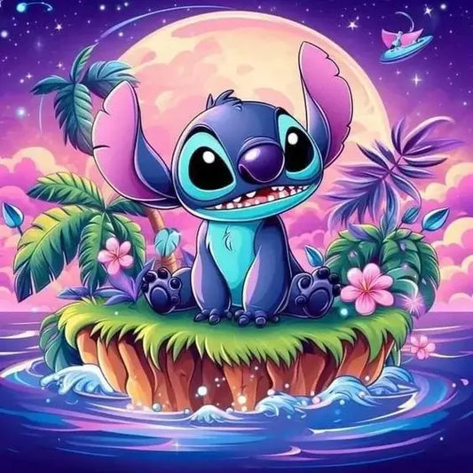 Stitch Cartoon Animation Diamond Painting Kit