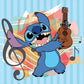 5D DIY Diamond Painting - Full Round / Square - Stitch & Music