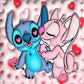 stitch fall in love diamond painting
