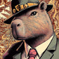 5D DIY Diamond Painting Kit - Full Round / Square - Suit Capybara