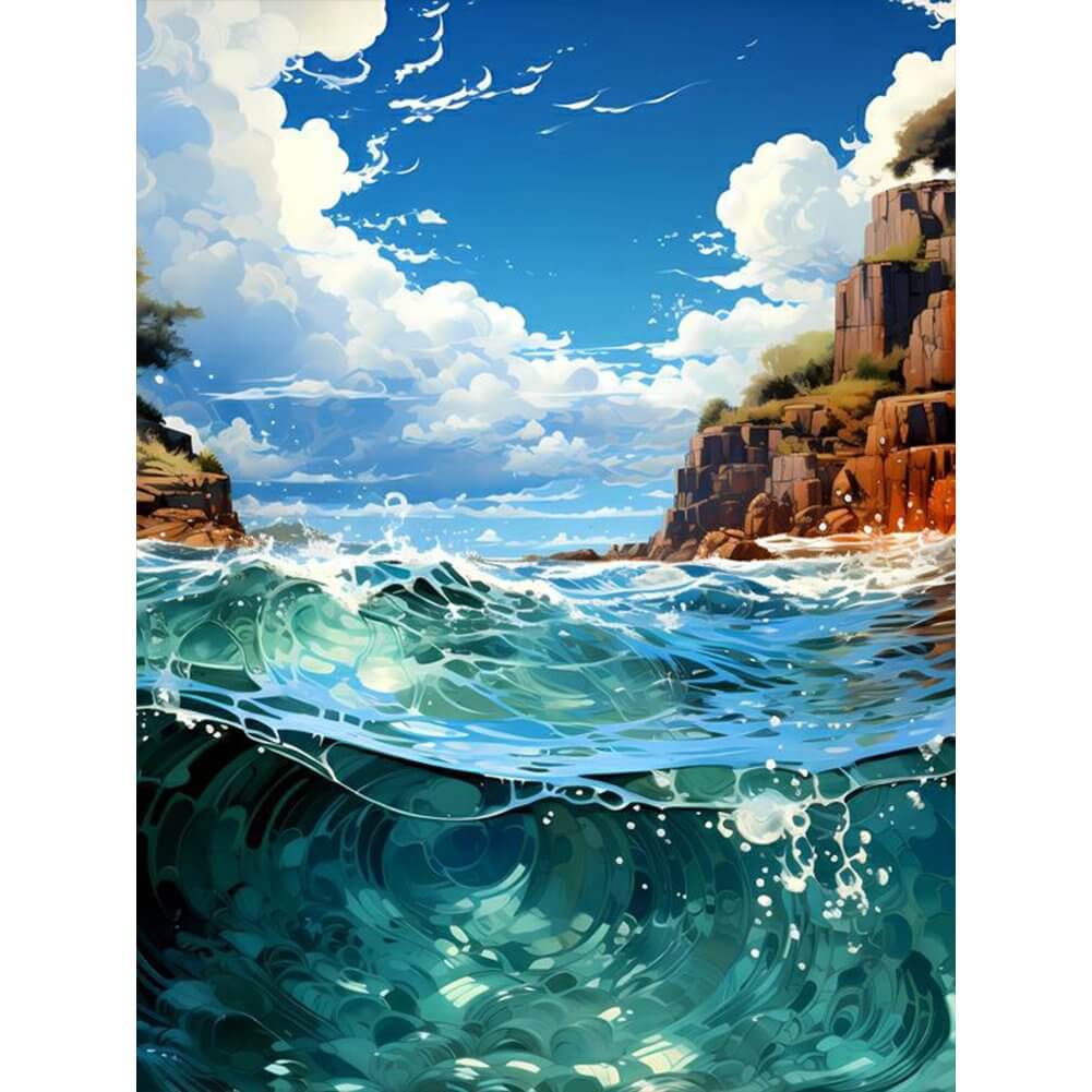 Summer View 5D DIY Diamond Painting