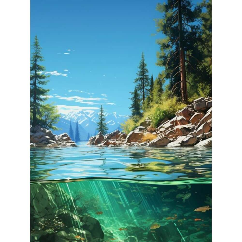 5D DIY Diamond Painting - Full Round / Square - Summer View B
