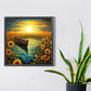 Sunflower Lake 5D DIY Diamond Painting Kit