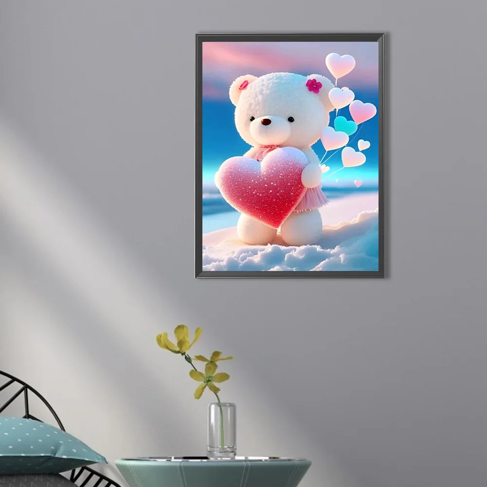 sweet bear diamond art kit
