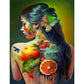 tattoo girl diamond painting art
