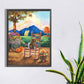 Thanksgiving Harvest Pumpkin and Cat Diamond Painting