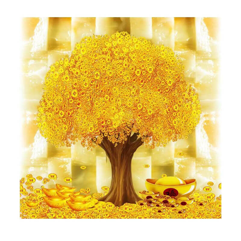 Diamond Painting - Full Round / Square - Fortune Tree