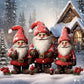 three santas 5d diy diamond painting