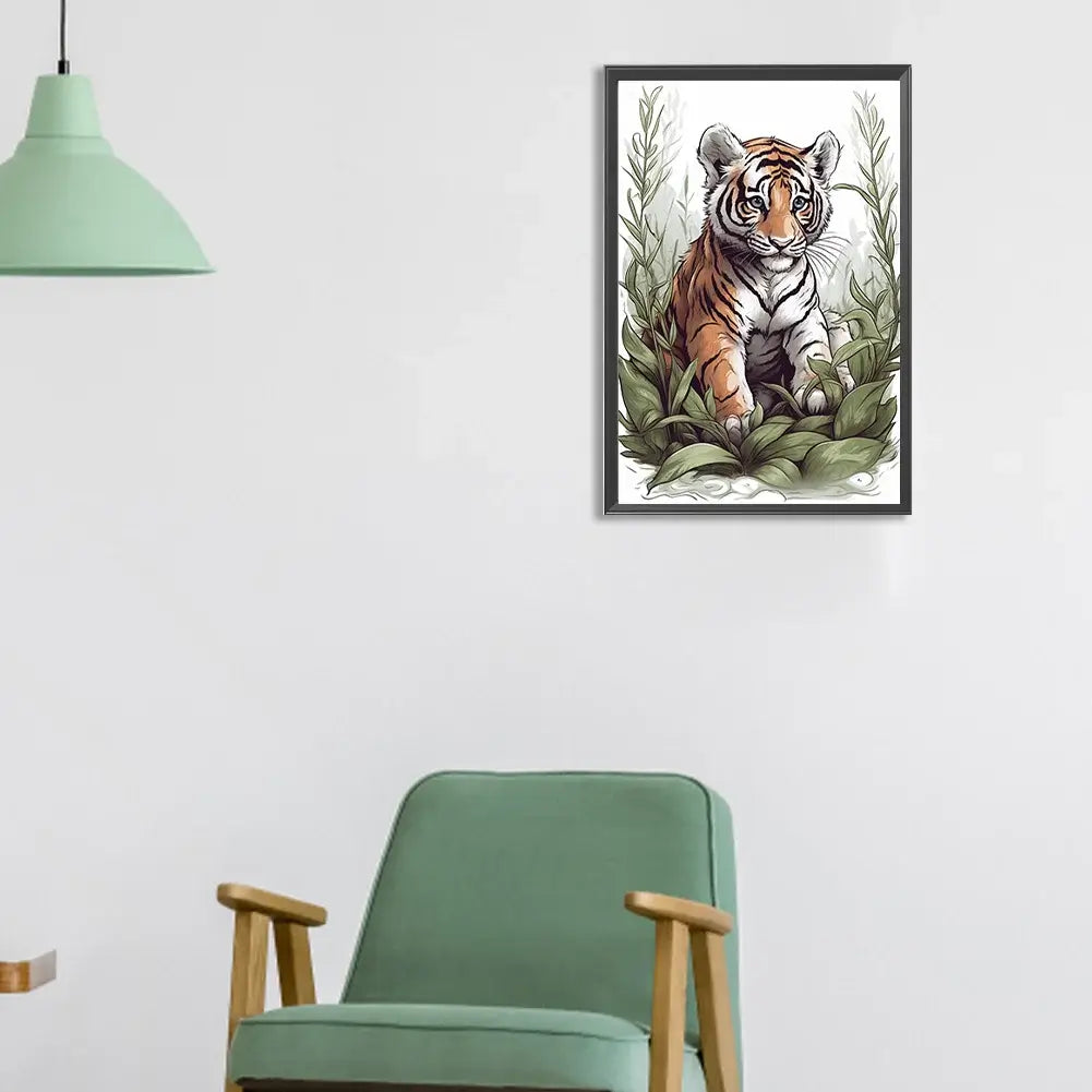Tiger 5D DIY Diamond Painting