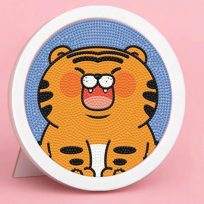 Tiger Symbolic Animals Diamond Painting Kit For Kids