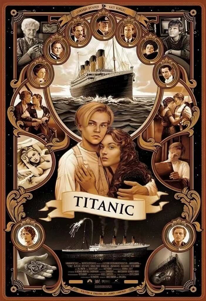 Titanic Poster 5D DIY Diamond Painting