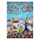 Luminous Diamond Painting - Crystal Rhinestone - Town B