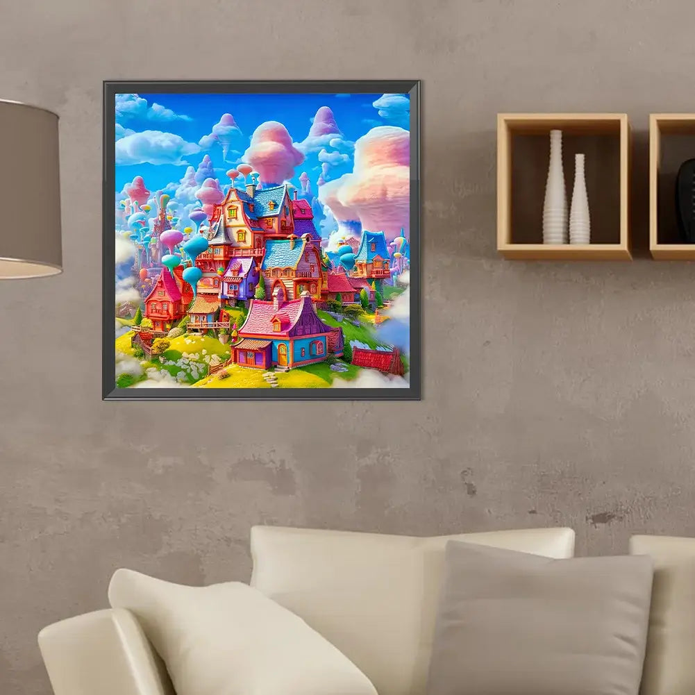 Tribal Castles 5D DIY Diamond Painting