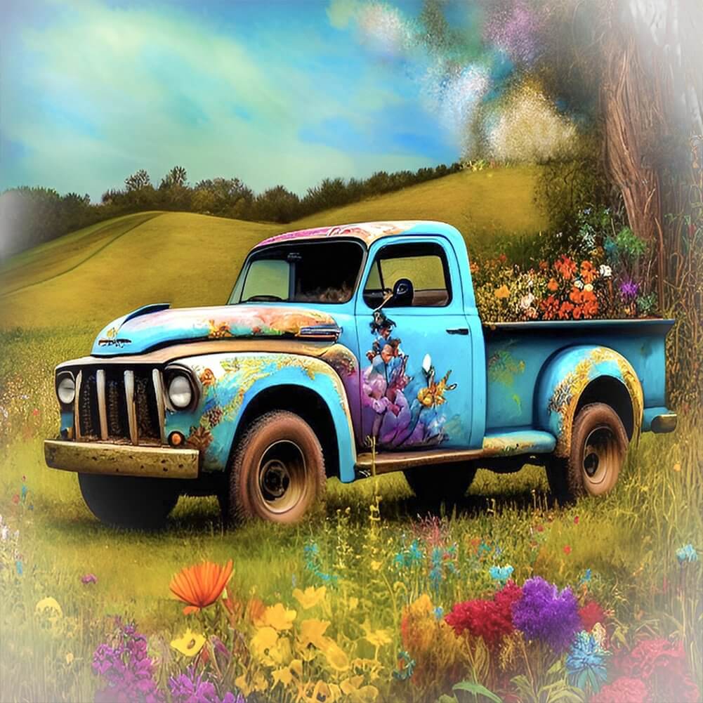 Truck 5D DIY Diamond Painting Kit