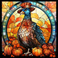 turkey pumpkin diamond art kit