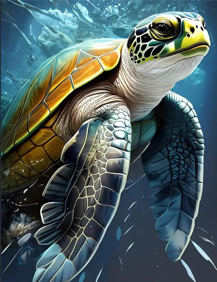 Turtle 5D DIY Diamond Painting Kit
