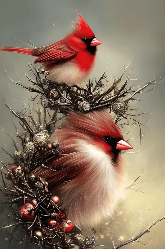 Two Birds 5D DIY Diamond Painting