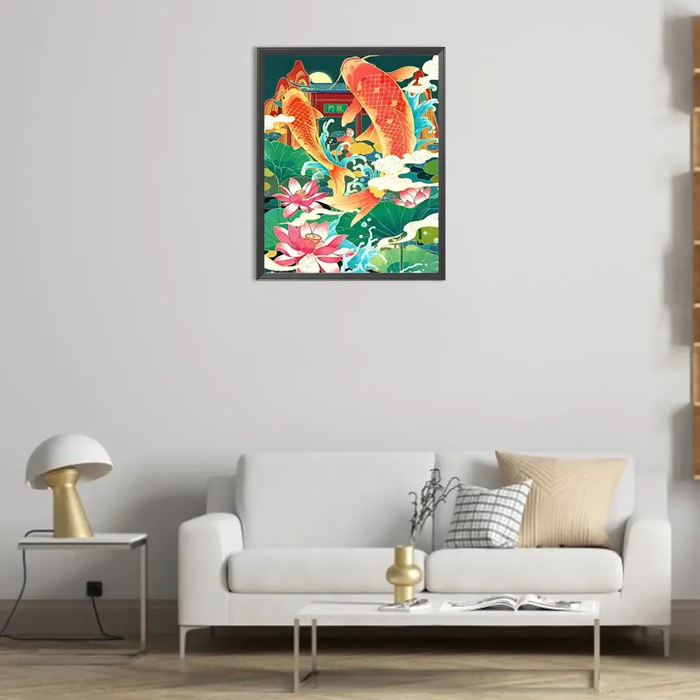 Two Fish 5D DIY Diamond Painting