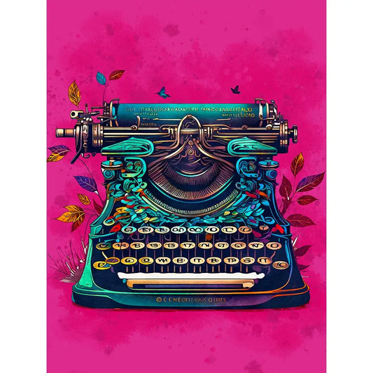 Typewriter 5D DIY Diamond Painting 