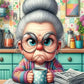 unhappy grandmas diamond painting