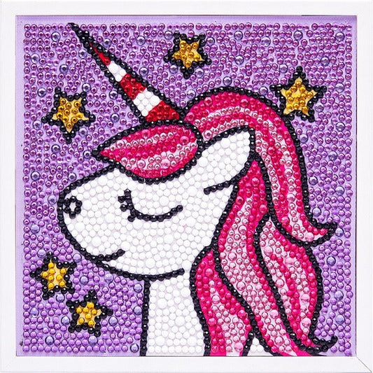 Unicorn Crystal Rhinestone Diamond Painting Kits With/ Without Frame A