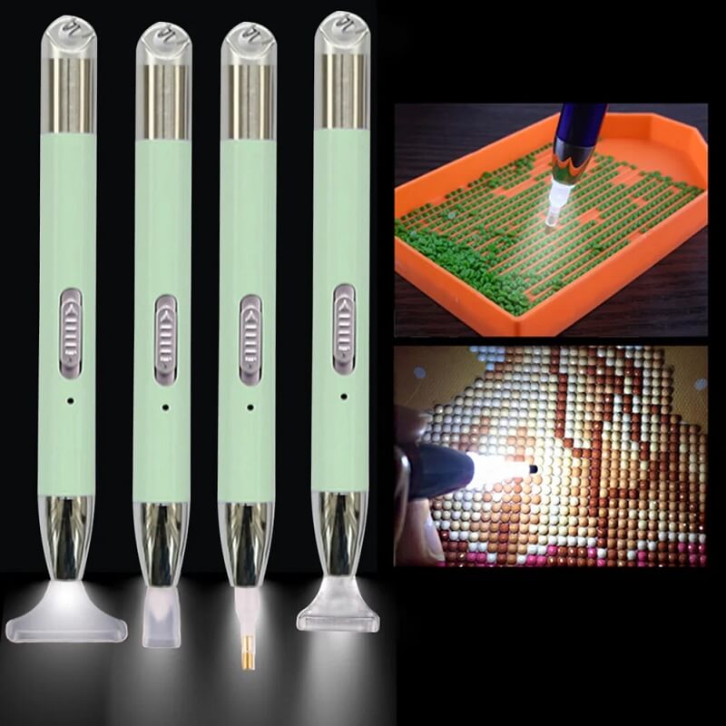 Light diamond painting point drill pen set