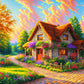 5D DIY Village House Diamond Painting